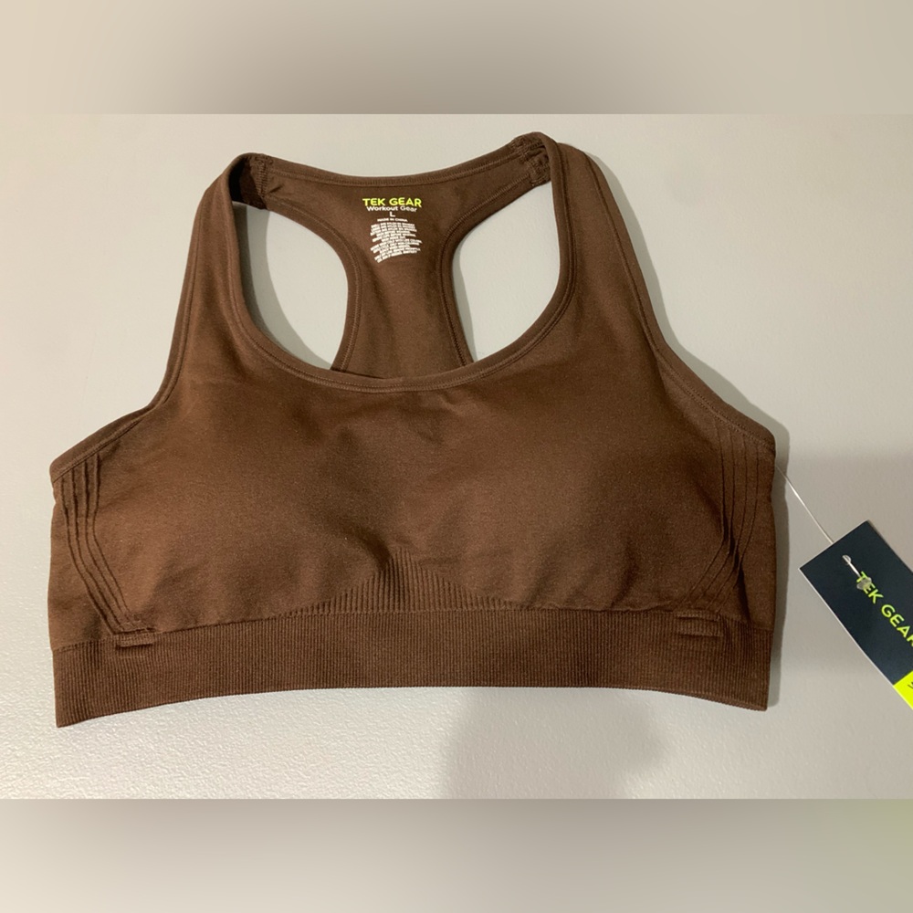 Tek Gear Women's Chocolate Sports Bra
